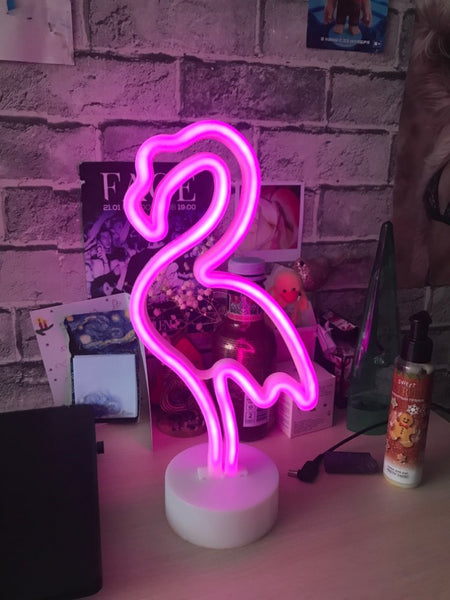 Neon Flamingo