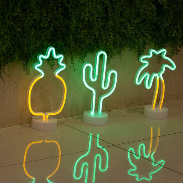 Neon Palm Tree