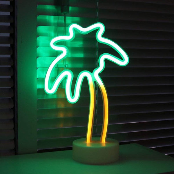 Neon Palm Tree